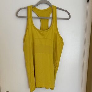 Lululemon Yellow Women's Tank Top
